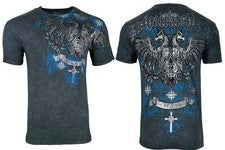 Camiseta para hombre Archaic by Affliction calcio motociclista Y2K S-5XL