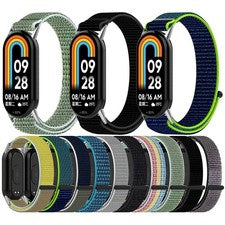 Correa de repuesto de nailon para Xiaomi Mi Band 8/8 NFC 9/9 NFC correa de reloj