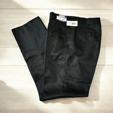 NUEVO Pantalones negros sin dobladillo de liberación del suelo talla 42R National Patrol para hombre estilo: 3000