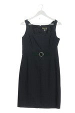 Vestido lápiz Love Nature elegante negro talla 38