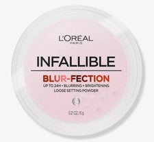 Polvo suelto L'Oréal infalible con función desenfoque 10 rosa claro NUEVO