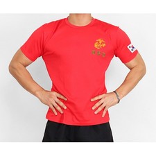 Camiseta ROKMC Cuerpo de Marines Coreano Cool Dry (Roja, Manga Corta) | S–4XL
