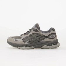 Zapatos para correr Asics Gel-NYC 2.0 gris arcilla con cordones malla superior suela de goma