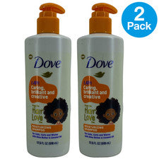 Champú hidratante Dove Kids Care Hair Love manteca de karité y aceite de coco 500 ml