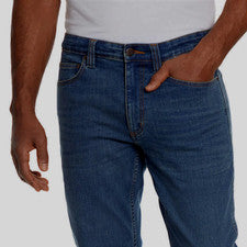 Pantalones de mezclilla para hombre Kirkland Signature estilo elástico
