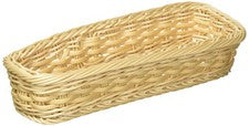 Cesta de cubiertos lavable Nagao para 2 personas, beige