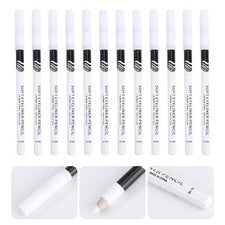 Herramienta delineador de ojos 12 piezas lápiz blanco para estética belleza crayón sombra de ojos