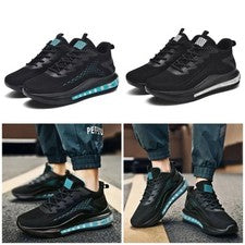 Reino Unido Hombres Entrenadores para Correr Tenis Deportivos Zapatos para Caminar Informales Zapatos Deportivos Gimnasi