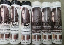 6 champúes y 3 acondicionadores marrón natural 6,4 fl No Fade Fresh Color Depositing 3 X