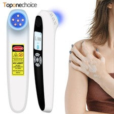 Lámpara UVB de cinta estrecha 308 nm 6 diodos dispositivo de terapia de luz cuidado de la piel hogar