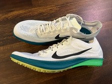 Nuevo Nike Zoom Dragonfly 2 Distance Track Spike para hombre talla 8,5 blanco verde azulado