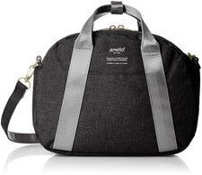 Bolso de Hombro Anello Mini Boston AT-C1835 BK Negro