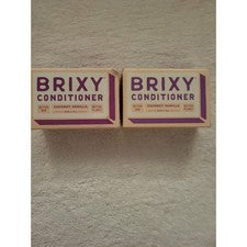 Brixy Acondicionador Barra Coco Vainilla Cuidado del Cabello Ecológico 4oz Lote de 2