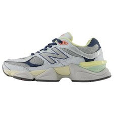 New Balance 9060 Gris Amarillo Azul Marino Para Hombre U9060TMB Talla 8.5
