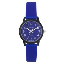 Reloj deportivo Ravel de silicona azul para damas y niñas R1813.66