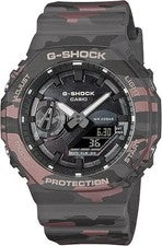 G-Shock GA-2100CM-8AJF dureza 20 bar reloj pulsera camuflaje Jewe JPN