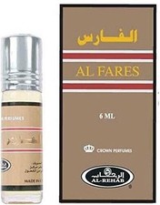 Aceite de perfume árabe concentrado Al Rehab Al Fares 6 ml (compre 2 y...