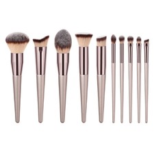 Juego de 10 brochas de sombra de ojos pinceles de mezcla juego de brochas de belleza