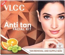 Kit facial antibronceado VLCC - Poder de 25 ingredientes vitales, combate el bronceado. (60 g)