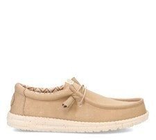 Scarpe HeyDude Slip on Mocassino Wally stretch canvas 40700 265 Beige
