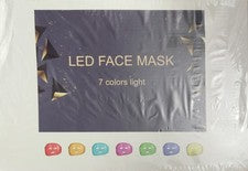 7 Colores - Terapia de Luz Mascarilla LED Mascarilla Terapia de Luz para el Cuidado Facial de la Piel