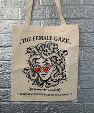 Bolso de Mano Estilo Gótico para Mujer, Moda Alternativa, Madusa, Empoderamiento Femenino