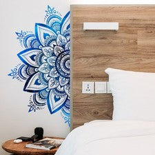 Calcomanías creativas de vinilo Mandala Lotus decoración zen para decoración de habitaciones y hogares