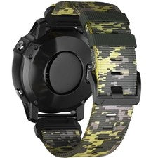 Correa de reloj para Garmin Fenix 7X7 Pro Solar/6X 6 Zafiro 5 5X Plus Nylon