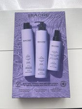 BIACRE No Yellow Hair Care Set Champú Acondicionador Termo Spray 250/250/150ml