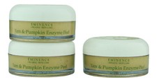 Exfoliación enzimática de ñame y calabaza Eminence 5 % cuidado del hogar 2 oz 3 ct. exfoliación facial