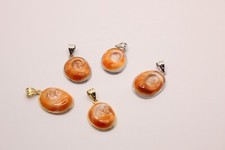 Ciondolo Occhio di Santa Lucia Scaramantico Argento 925/1000 Rodiato Artigianale