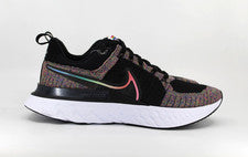 Nike React Infinity Run Flyknit 2 BeTrue Zapatos para Correr Reino Unido 8 DD6790-001 Negros