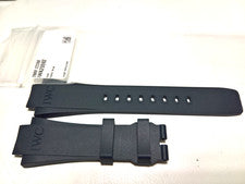 RARE IWC AQUATIMER BLUE RUBBER STRAP IWA20592 16 (26,50)-18MM NEW GENUINE 100%