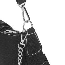 1 Bolso de Hombro Pequeño de Lona para Mujer Bolso de Axila de Moda