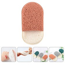 Esponja Facial Puff Hombre Ducha Depurador Herramientas para el Cuidado de la Piel Inoxidable
