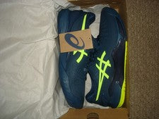 NUEVO EN CAJA Zapatos de Tenis Asics Gel-Resolution 9 Para Hombre 1041A376-404 Talla 9.0 Ancho 2E