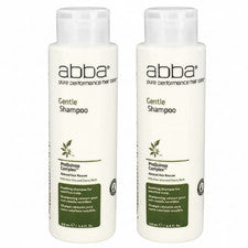 Champú suave para el cuidado del cabello Abba Pure Performance - 8,0 oz - Paquete de 2