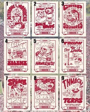 Póster Natty del Campeonato Nacional de Fútbol Americano de Indiana University Hoosiers 2025-26