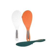 Cuchara para servir arroz reutilizable de 1 pieza, diseño antiadherente para arrocera de cocina-y