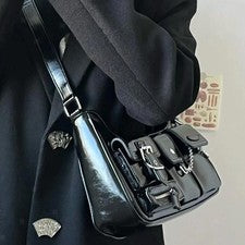 Bandolera Y2K Retro Moda Monedero Bolso de Mano Para Regalos Viajes Mujer