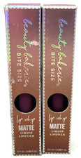 (2) Lápiz labial líquido mate Beauty Bakerie nuevo en embalaje SANGRIA SPLASH
