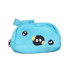 Riñonera Ghibli Hollín Sprite Konpeito Bolso Cinturón Cartera Azul