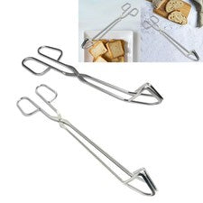 Alicates para alimentos de acero inoxidable, utensilios de cocina, utensilios para hornear, ensalada y