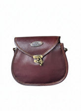 Bolso Privado De Cuero De Cabra Sedoso Para Mujer 7X9 Color Marrón
