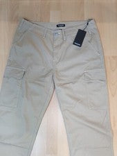 Pantalones True Religion Para Hombre Talla 34 Travertino Caqui Carga Nuevos con Etiquetas $159 Estilo 108335