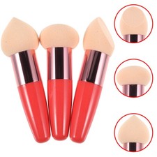 3 piezas bolígrafos de esponja de maquillaje portátiles maquillaje belleza bolígrafos maquillaje accesorios cosméticos