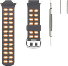 Pulsera de reloj deportivo GPS Forerunner 310xt Correa de silicona Correa + Pines + Herramienta