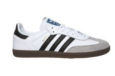 Adidas Samba OG Blanco B75806. Jóvenes/Mujeres Reino Unido Tallas 5, 5.5, 6, 6.5 Totalmente Nuevo