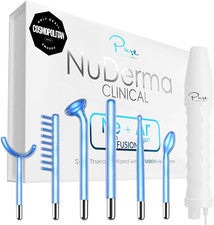 Máquina de varita facial portátil de alta frecuencia para el cuidado de la piel