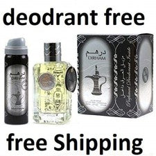 DIRHAM Hombre 100Ml Perfume + Desodorante 100Ml ORIGINAL 100% Fragancia Larga Duración